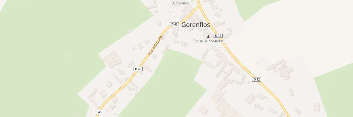 Plan du 3 Rue des Trois Bossus à Gorenflos