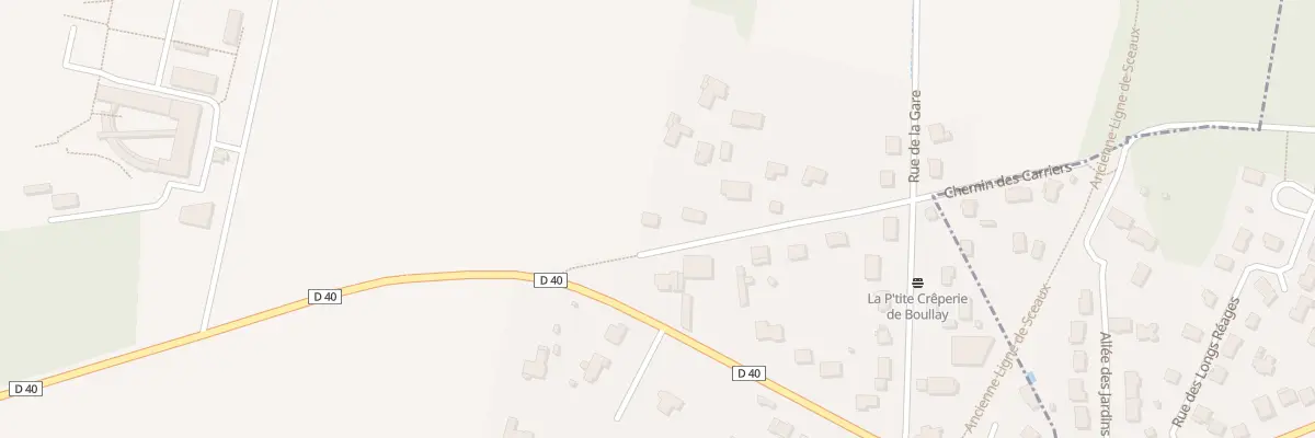 Plan du 18 Rue des Carrières à Boullay-les-Troux