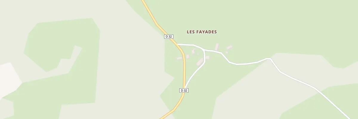 Plan du 5080 Les Fayades à Saint-Michel-de-Veisse