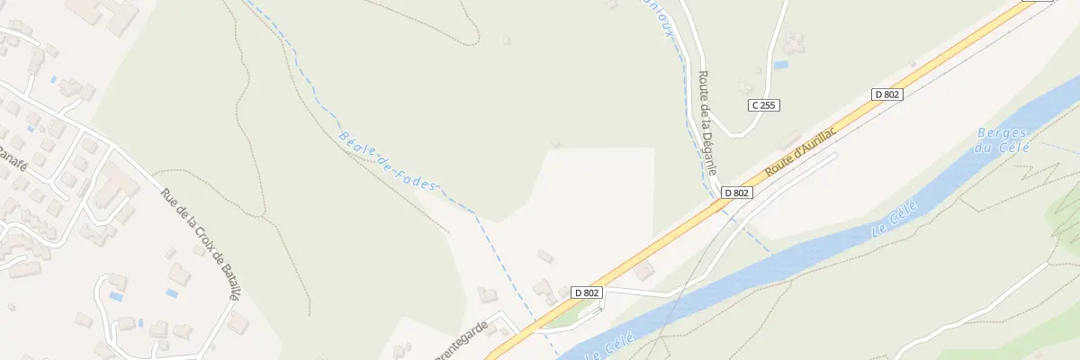 Plan du 783 Rte d’Aurillac à Figeac