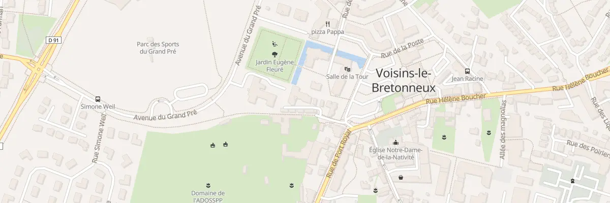 Plan du 2 Che des Ruelles à Voisins-le-Bretonneux