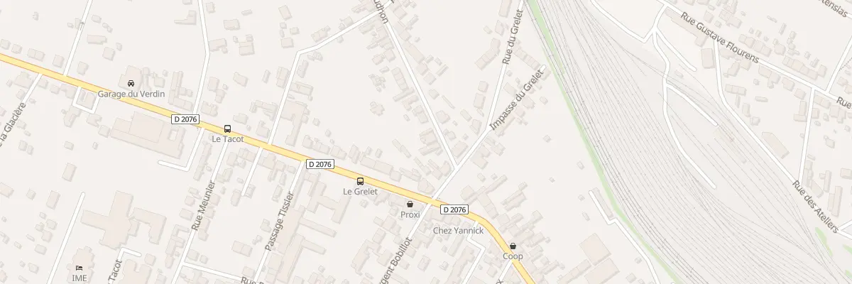 Plan du 4 Rue Proudhon à Vierzon