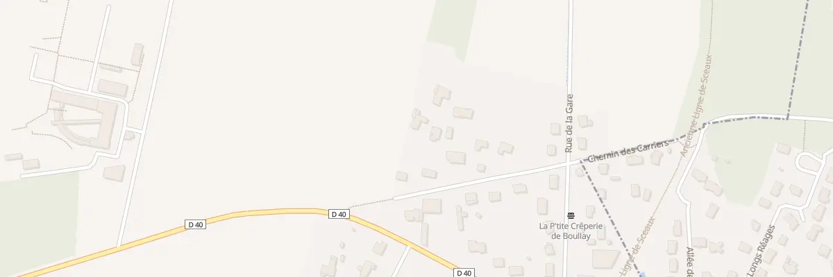 Plan du 16 Rue des Carrières à Boullay-les-Troux