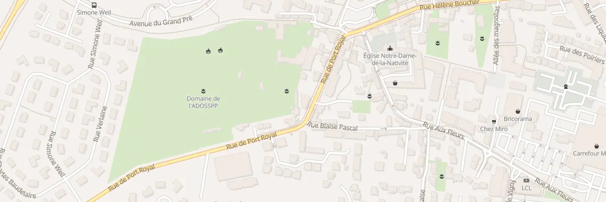 Plan du 8 Rue de Port-Royal à Voisins-le-Bretonneux