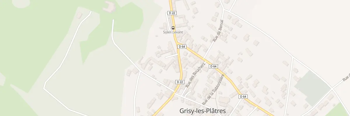 Plan du 25 Rue du Gen de Gaulle à Grisy-les-Plâtres