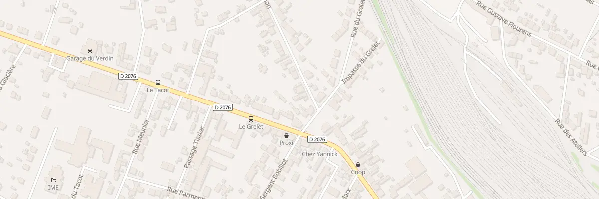 Plan du 2B Rue Proudhon à Vierzon