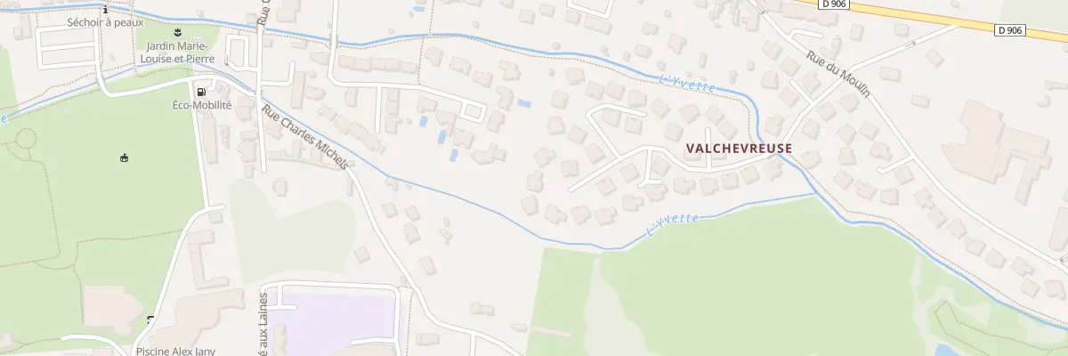 Plan du 8 Rue de l’Yvette à Chevreuse