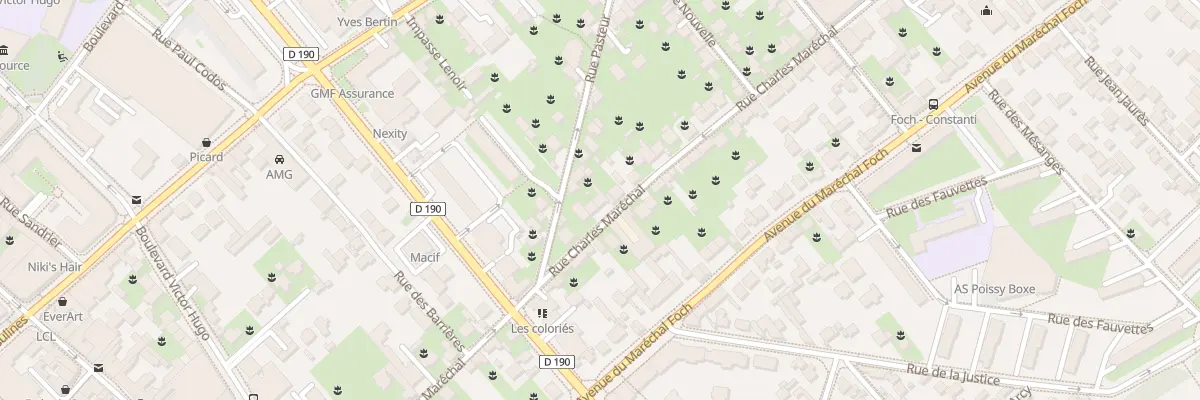 Plan du 27 Rue Charles Maréchal à Poissy