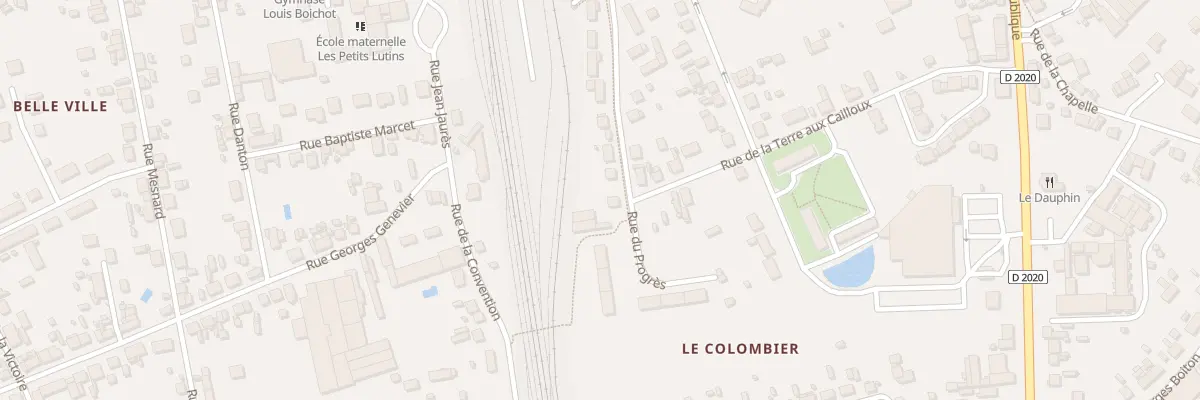 Plan du 16 Rue du Progrès à Salbris