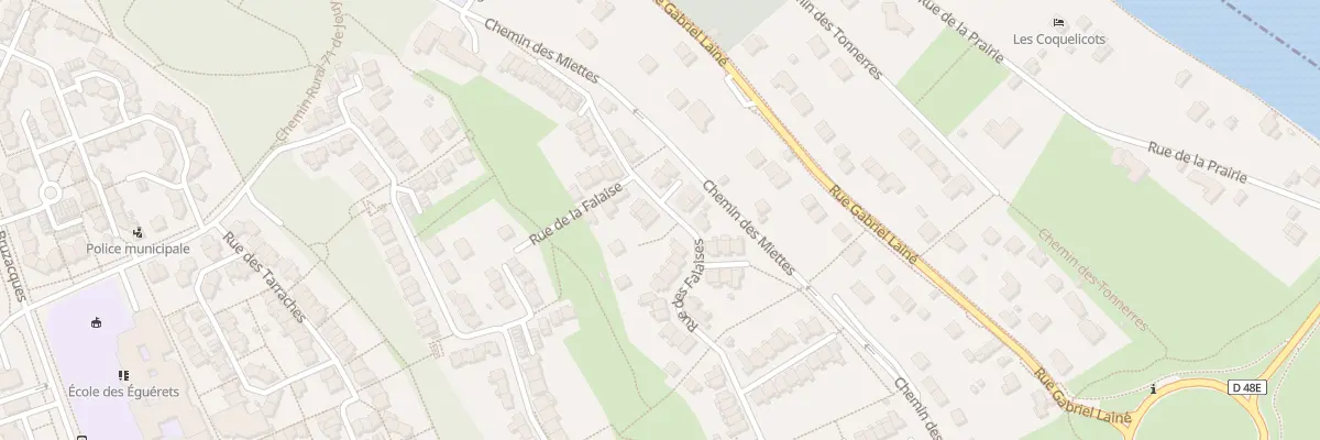Plan du 36 Rue des Falaises à Jouy-le-Moutier