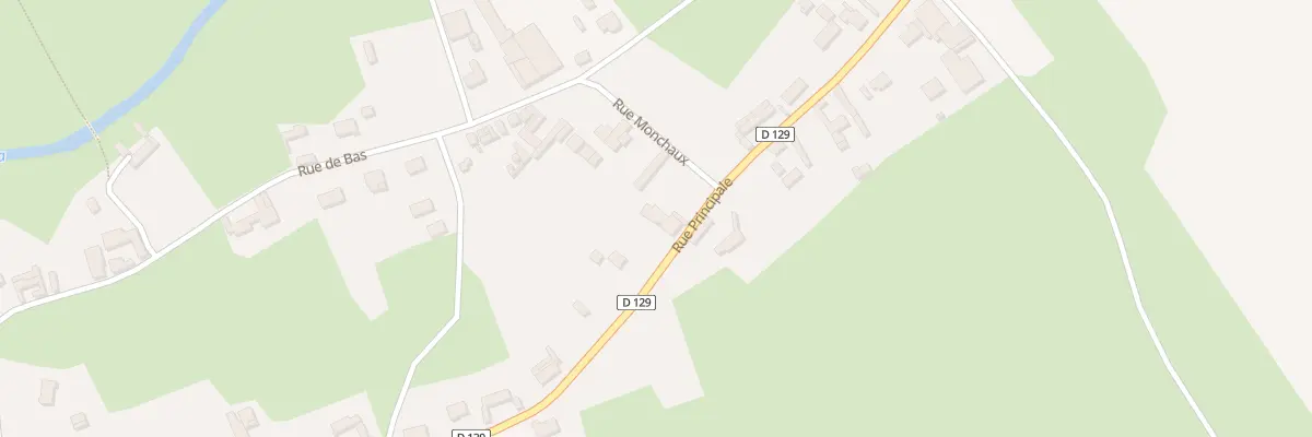 Plan du 20 Rue Principale à Verchocq