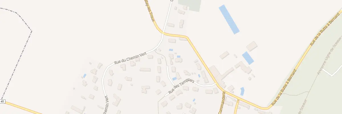 Plan du 9 Rue des Templiers à Boullay-les-Troux
