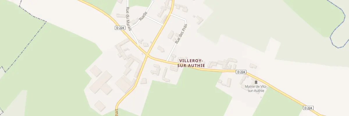 Plan du 3 Rue Principale à Vitz-sur-Authie
