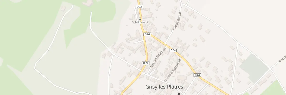 Plan du 23 Rue du Gen de Gaulle à Grisy-les-Plâtres
