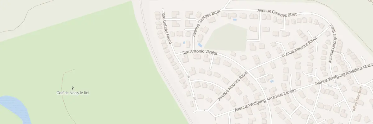 Plan du 5 Rue Gabriel Fauré à Noisy-le-Roi
