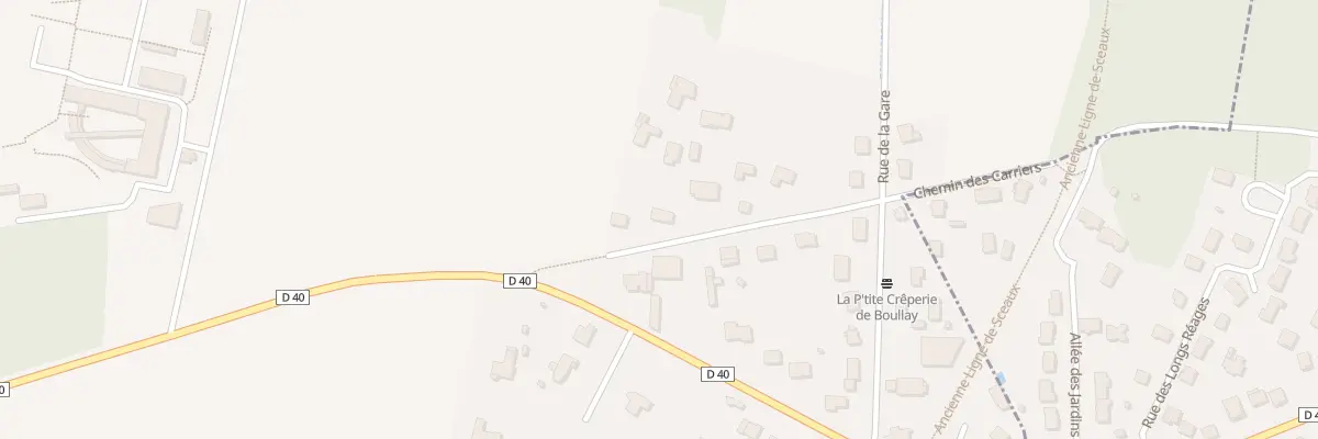 Plan du 10 Rue des Carrières à Boullay-les-Troux