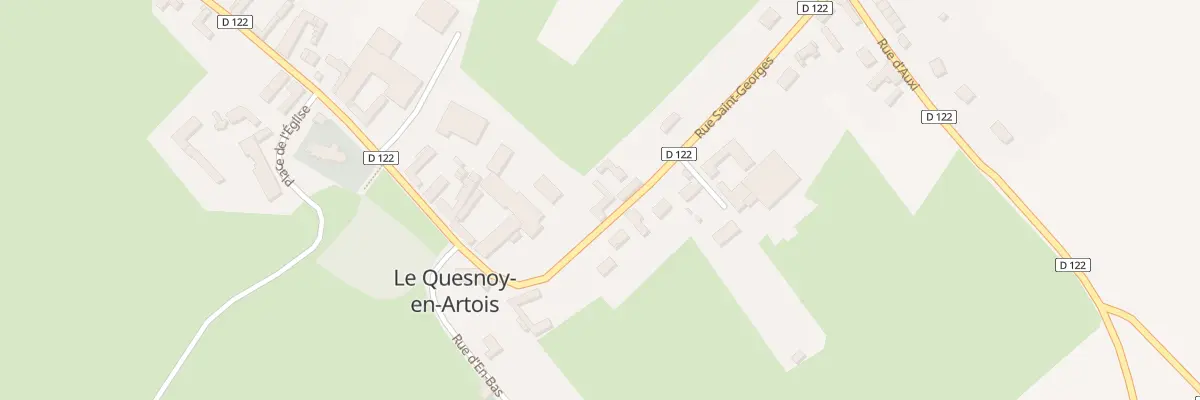 Plan du 7 Rue de St Georges au Quesnoy-en-Artois