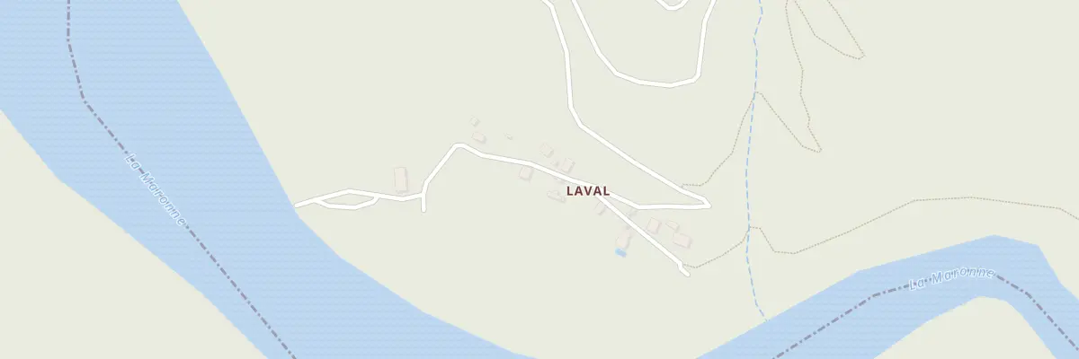 Plan du 5031 Laval à Saint-Geniez-ô-Merle