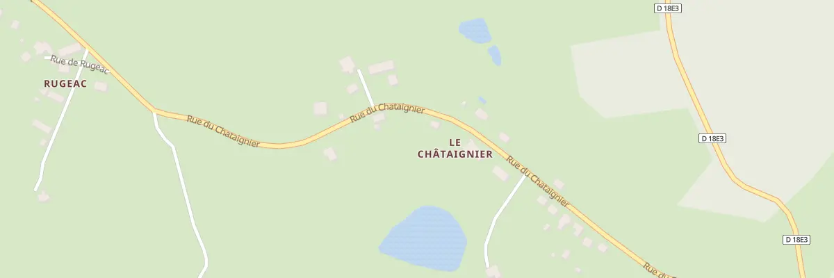Plan du 5040A Au Chataignier à Chapelle-Spinasse