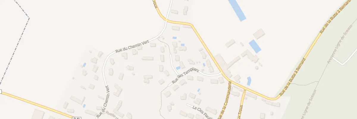 Plan du 5 Rue des Templiers à Boullay-les-Troux