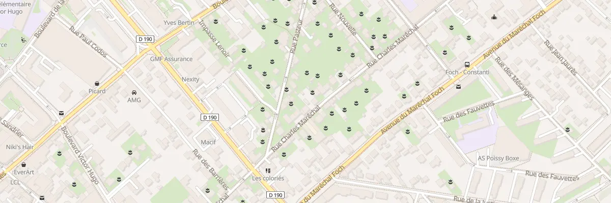 Plan du 31 Rue Charles Maréchal à Poissy