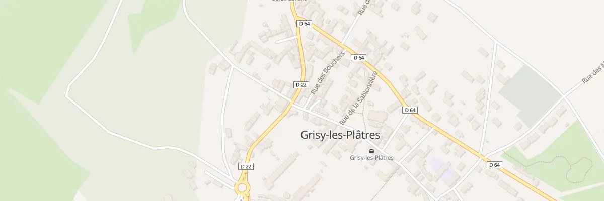 Plan du 1 Rue Robert Machy à Grisy-les-Plâtres