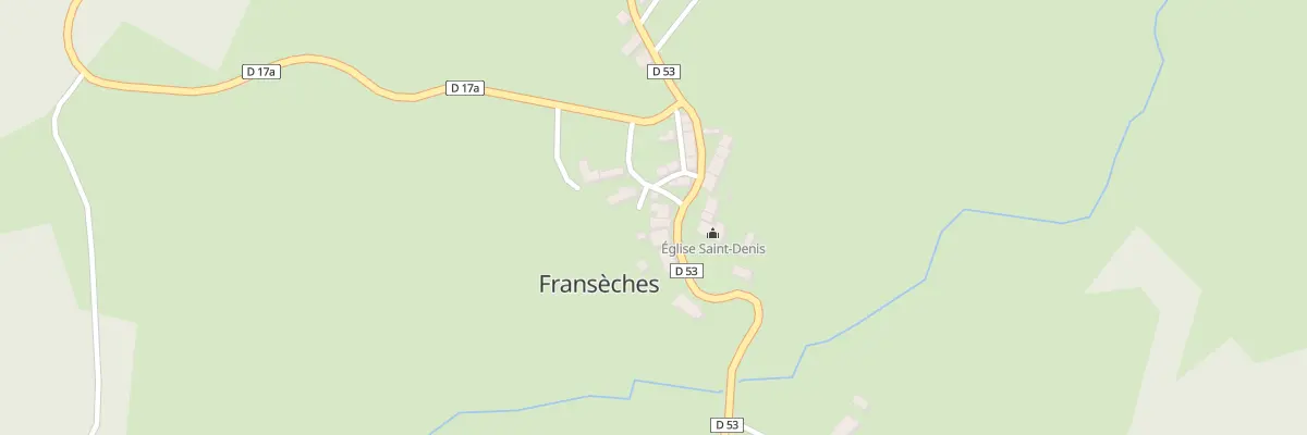 Plan du 18 Le Bourg à Fransèches