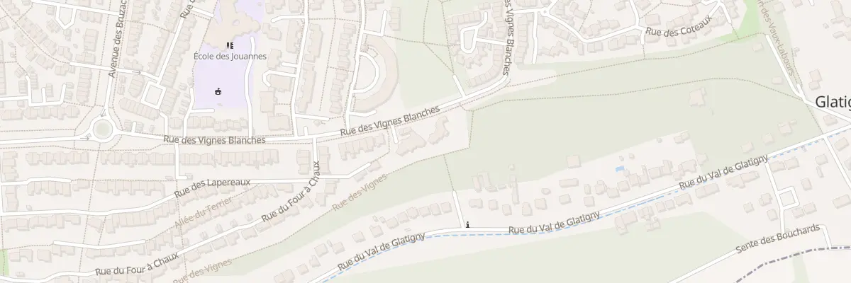 Plan du 67 Rue des Vignes Blanches à Jouy-le-Moutier