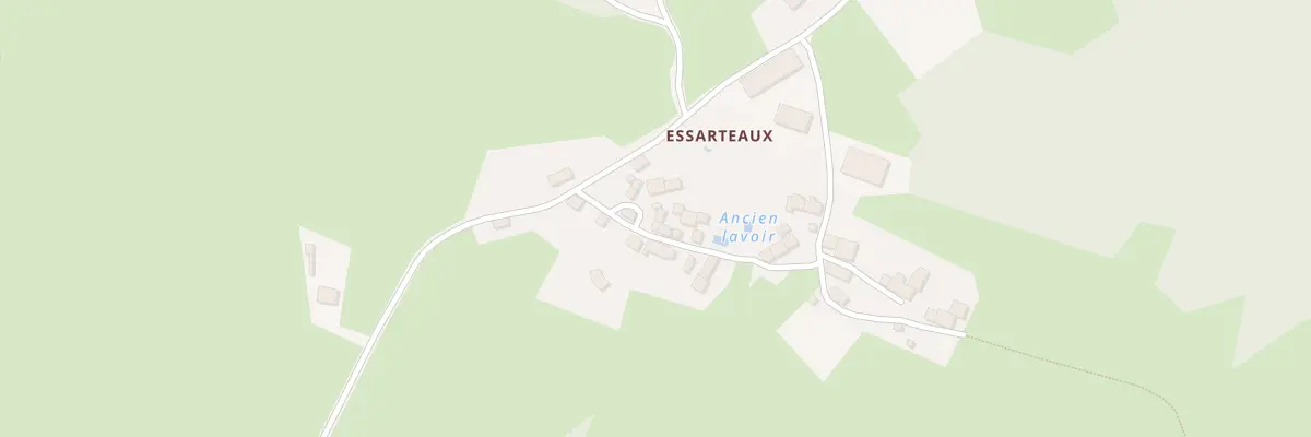 Plan du 9 Essarteau à Vallière