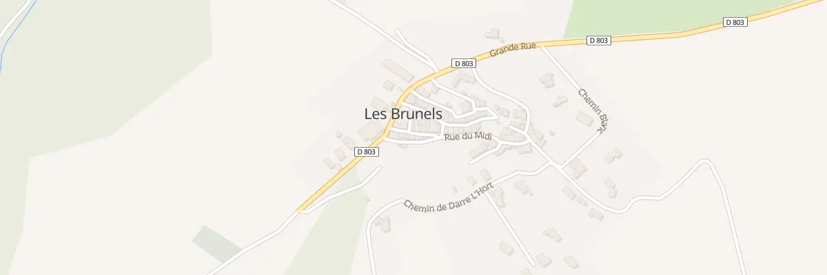 Plan du 26 Le Village aux Brunels