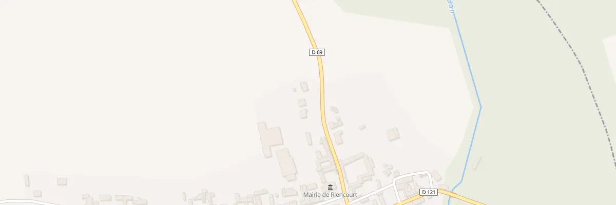 Plan du 4 Rue Georges Delaplace à Riencourt