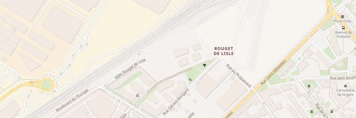 Plan du 38 Sen Roland Le Bail à Poissy