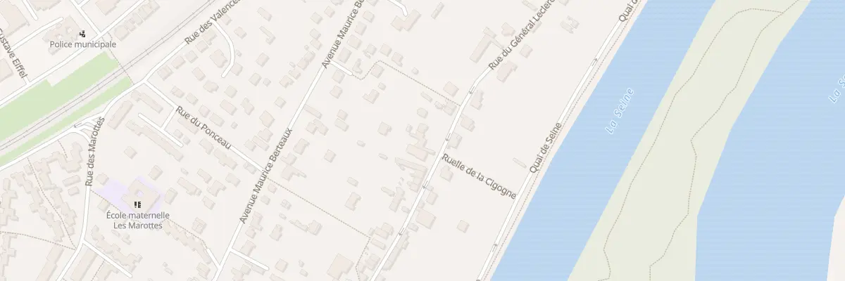 Plan du 78 Rue du Gen Leclerc à Andrésy