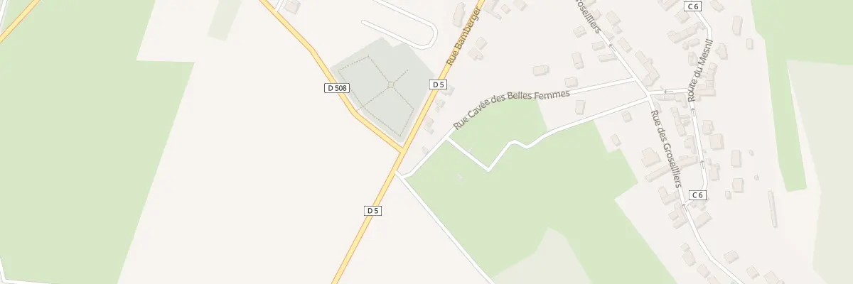 Plan du 2 Rue Bamberger à Hénonville