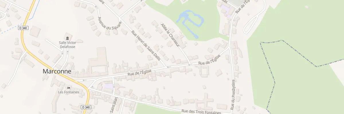 Plan du 35 Rue de l’Église à Hesdin-la-Forêt