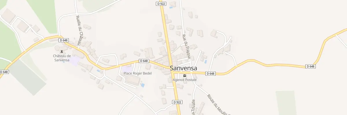 Plan du 42 Sanvensa à Sanvensa