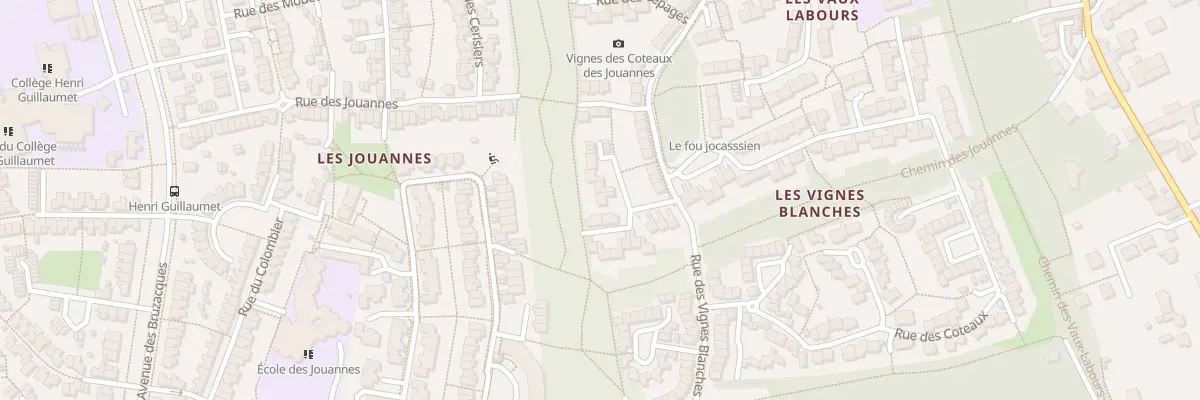 Plan du 1 Imp de la Pente à Jouy-le-Moutier