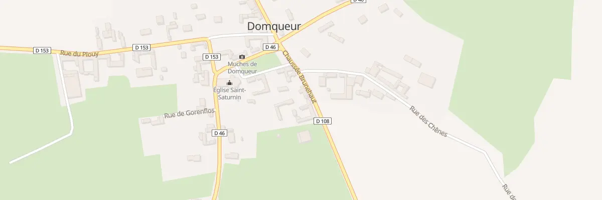 Plan du 3 Chs Brunehaut à Domqueur