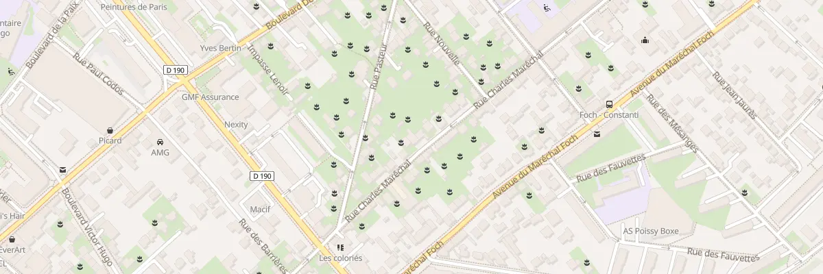 Plan du 35 Rue Charles Maréchal à Poissy