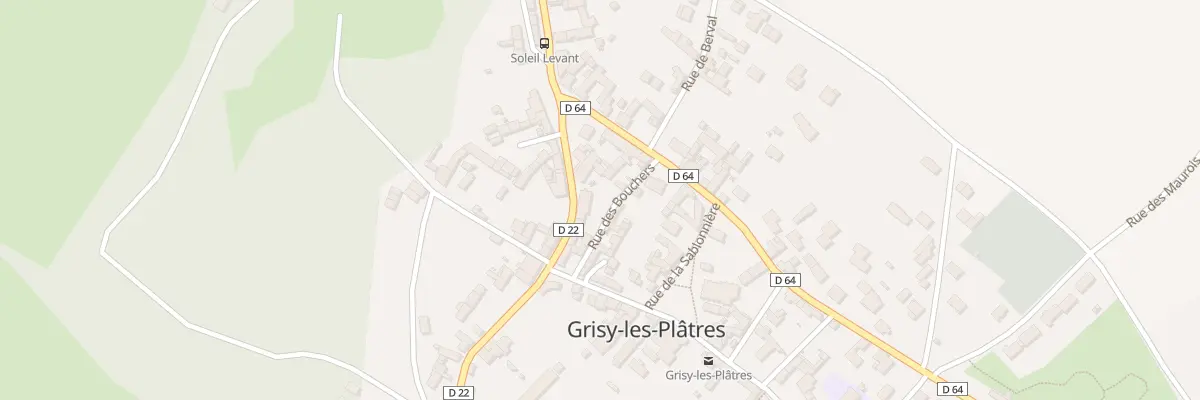 Plan du 16 Rue du Gen de Gaulle à Grisy-les-Plâtres