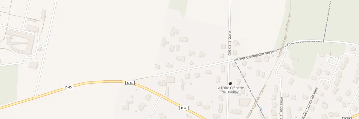 Plan du 8 Rue des Carrières à Boullay-les-Troux