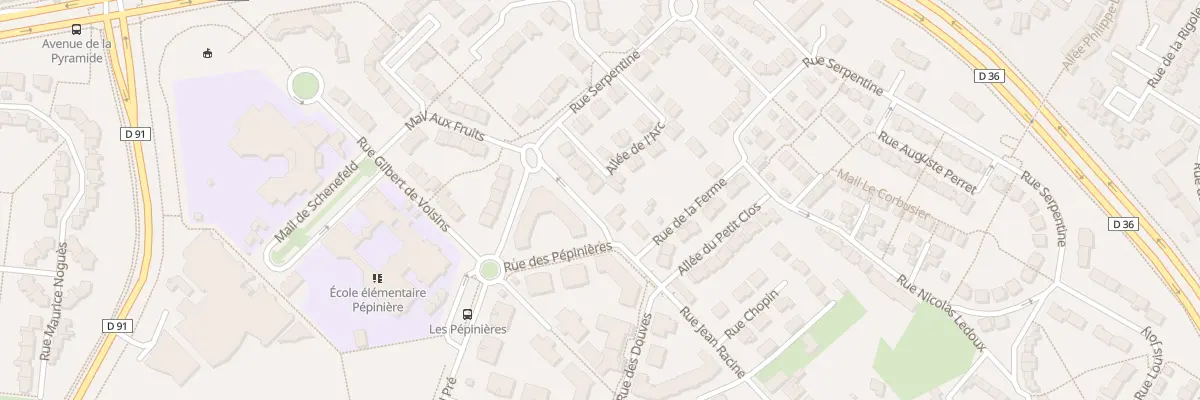 Plan du 23 All de l’Arc à Voisins-le-Bretonneux