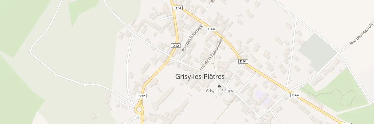 Plan du 5 Crs des Hirondelles à Grisy-les-Plâtres