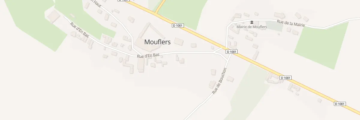 Plan du 1 Rue d’En Bas à Mouflers