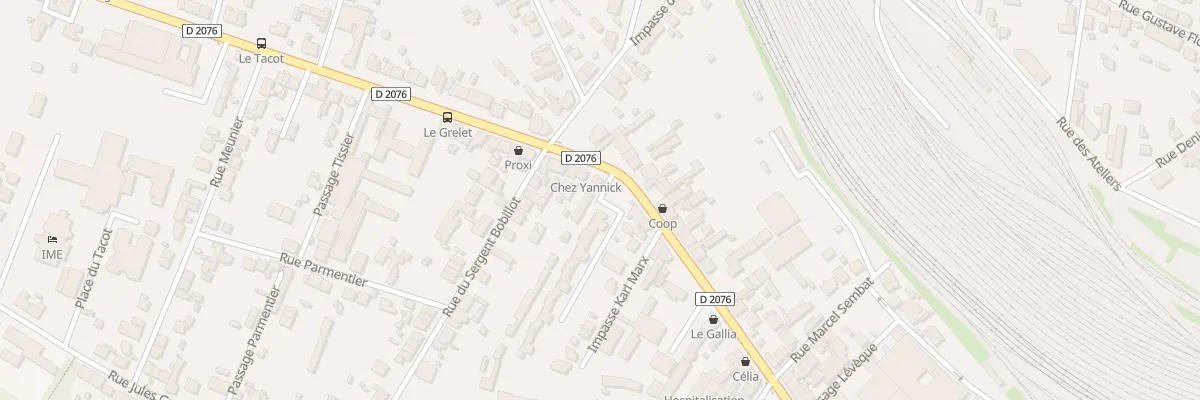 Plan du 11 Rue Léo Mérigot à Vierzon