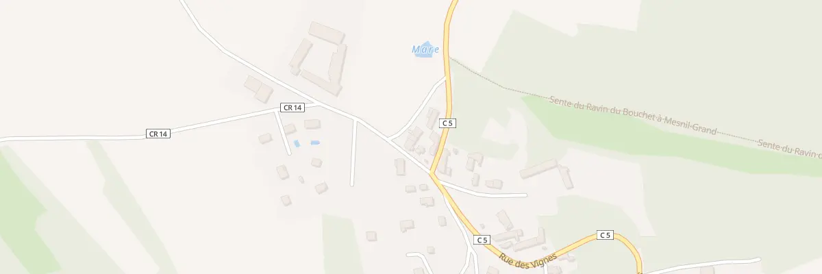 Plan du 5001 Beauvais à Roinville