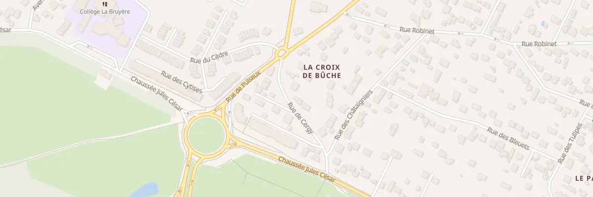 Plan du 58 Rue de Cergy à Osny