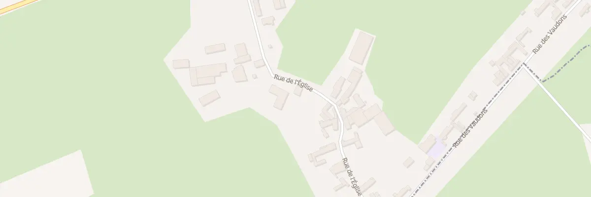 Plan du 13A Rue de l’Eglise à Verchocq