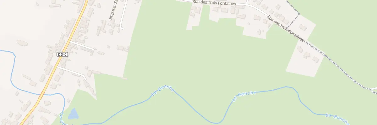 Plan du 26 Rue des Trois Fontaines à Hesdin-la-Forêt