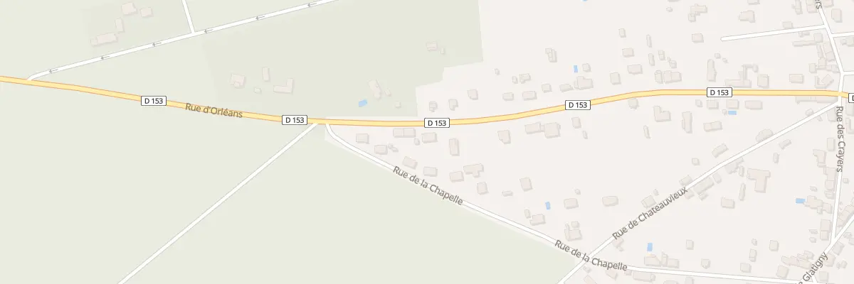 Plan du 41B Rue d’Orléans à Vouzon